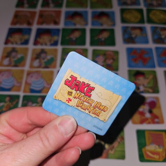 Disney Jake & Neverland Pirates Memory Match Game COMPLETE 72 Cards - Picture 8 of 8